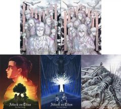[중고] 애니메이션 Blu-ray Disc 진격의 거인 The Final Season 첫회 한정판 전 5권 세트
