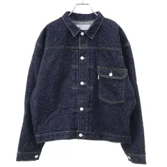 New Manual ニューマニュアル #029 WW Ⅱ LV T-BACK JACKET ONE-WASHED デニムジャケット LV T-BACK DENIM JACKET インディゴ Mのサムネイル