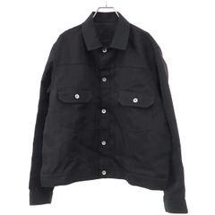 極美品]24ss comoli シルクネップ 1st ジャケット ブラック - メルカリ
