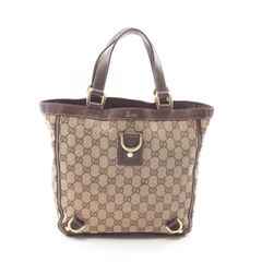 美品✨GUCCI グッチ アビー トートバッグ GGキャンバス レザー 本革 赤