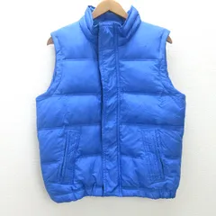 K■アバクロンビー&フィッチ/Abercrombie&Fitch KEMPSHALLJACKET ダウンベスト【L】青/MENS■28【中古】のサムネイル