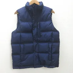 K■エルエルビーン/L.L.bean 502581 ダウンベスト【M】紺/MENS■27【中古】のサムネイル
