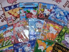 ご当地キティハンカチ73枚セット。おまけ4枚つき☆まとめ売り - メルカリ