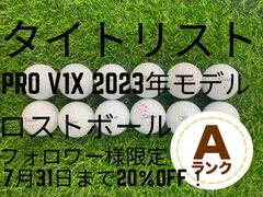 タイトリスト PRO V1X (2023) Aランク 12球★爆飛び・スピン抜群！のサムネイル