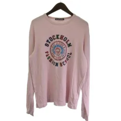 アクネ ストゥディオズ Tシャツ カットソー ロンT 長袖 ピンク S のサムネイル