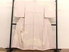 平和屋着物■訪問着　絞り　刺繍　色紙重ね花車文　正絹　逸品　BAAX2928hvのサムネイル