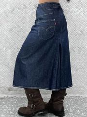 frene カーヴィースリットデニムパンツ ⚠️ズボンのみ単品出品です