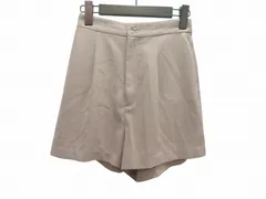 アーバンリサーチ URBAN RESEARCH ショートパンツ ポリエステル ベージュ Fサイズ レディースのサムネイル