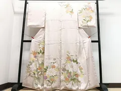 平和屋着物■訪問着　駒刺繍　枝花文　金彩　正絹　逸品　CABI6927xeのサムネイル