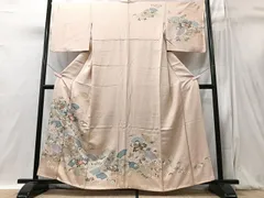 平和屋着物■訪問着　地紙花文　金彩　正絹　逸品　CABI6940xeのサムネイル