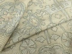 平和屋着物○男性 爪掻き本綴れ 角帯 色無地 藍鉄色 共箱付き 正絹