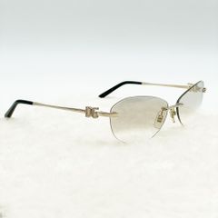 GUCCI リムレス サングラス GG1778/S ラインストーン サイドロゴ