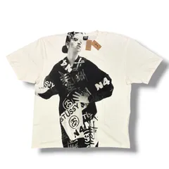 未使用 STUSSY 25AW LADY PARIS PIG. DYED TEE レディパリスプリントTシャツ 半袖カットソー ステューシー 25F1905164 ナチュラル XXL （19145M）のサムネイル