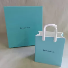 ティファニー TIFFANY ショッピングバッグ型陶器製オブジェ  260502-297のサムネイル
