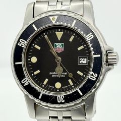 希少◎旧HEUER ホイヤープロフェッショナル 200mデイトヴィンテージ