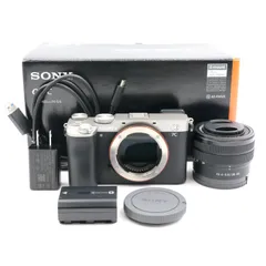 ■シャッター数5332枚!極上品■ SONY α7C シルバー ズームレンズキット ミラーレス一眼カメラ ILCE-7CL ソニーのサムネイル