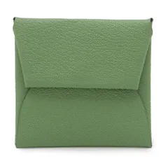 HERMES エルメス バスティア コインケース 小銭入れ コインパース シェーブル レザー ヴェールクリケット ミントグリーン シルバー金具 Ｗ刻印のサムネイル