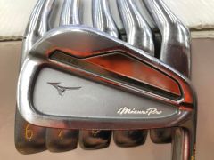 純正カスタム ミズノプロ520 6〜PW ダブルニッケルメッキ モーダス105R