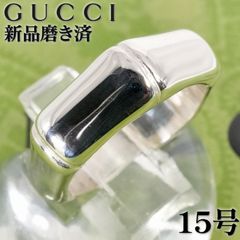 GUCCI シルバー925 リング バンブー 22号 〜 23号 - メルカリ