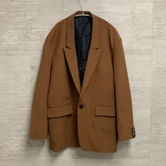 SHAREEF シャリーフ　21SS PLAIN fab. TAILORED JACKET ジャケット　1 キャメル　【中目黒z5】のサムネイル