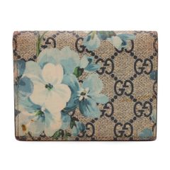 GUCCI GGスプリーム ブルームス 二つ折り財布 - メルカリ