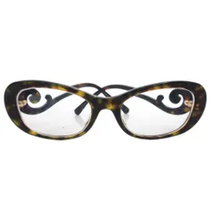 プラダ PRADA ミニマルバロック 眼鏡 メガネ 度入り べっ甲柄 54□19 茶 ブラウン /FF ■GY18のサムネイル
