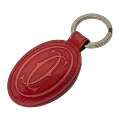 正規品】カルティエ ハッピーバースデーキーリング エナメルレザー