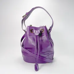 BRUNOMAGLI ブルーノマリ 2way レザーバッグ ショルダーバッグ 巾着のサムネイル