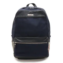 BLACK LABEL CRESTBRIDGE ブラック レーベル クレストブリッジ チェック柄 バックパック リュックサック ナイロン ネイビー ホワイト レッドのサムネイル