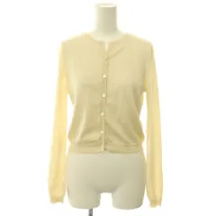 レッド ヴァレンティノ RED VALENTINO カシミヤシルクレースリボンカーディガン ニット クルーネック S ライトベージュ /CX ■OSのサムネイル
