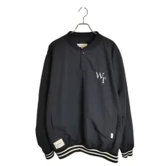 WTAPS ダブルタップス 23SS PITCH / JACKET NYLON.TUSSAH プルオーバー ジャケット 231BRDT-JKM02 04 ブラック メンズのサムネイル