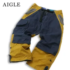 Le Passe-temps Bleu by KATO` ×AIGLE カトー エーグル ストレッチ クライミング クロップド サイクル パンツ Sz.S メンズのサムネイル
