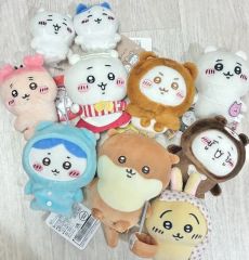 ちいかわ マスコット、ぬいぐるみ等15点 モモンガ うさぎ ハチワレ
