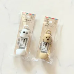 新品 印鑑キャップ 2個セット セリア ハニワ 埴輪 メジェド SNS バズり 流行 新作 事務用品 エジプト かわいい 可愛いグッズのサムネイル