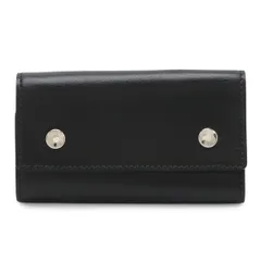 HERMES エルメス セリエ エテュイ クレ6 6連キーケース ボックスカーフ BOXカーフ レザー ブラック 黒 シルバー金具 □I刻印 のサムネイル
