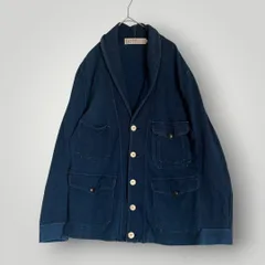 ハバーサック　HAVERSACK　ショールカラー ジャケット　カバーオール　インディゴのサムネイル