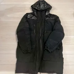 Calvin Klein Ripstop Down Puffer Jacket ダウンジャケット L ブラック メンズ/No.353のサムネイル