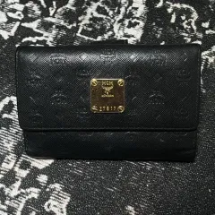 MCM ブラック 二つ折り財布のサムネイル