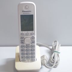 Panasonic 電話 増設 子機 KX-FKD508-W1 充電台セット - メルカリ