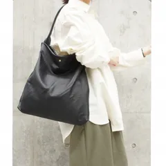 【新品 定価19,800円】タイドウェイ トートバッグ 肩掛けバッグ ワンハンドルバッグ 肩掛けショルダーバッグ シンプルトート NUME ヌメ A4サイズ対応 軽量バッグ 男女兼用 ユニセックスデザイン ブラック TIDEWAY 完売モデルのサムネイル