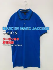 MARC BY MARC JACCOBS マークバイマークジェイコブス ポロシャツ S ブルー 無地 ワンポイント 半袖 メンズのサムネイル