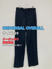UNIVERSAL OVERALL ユニバーサルオーバーオール チノパンツ 29 ネイビー フルレングス コットン 無地 スタンダード ストレート レギュラー センタープレスあり メンズのサムネイル
