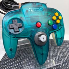 N64】NINTENDO64 ホリパッド ミニコン クリアブルー - メルカリ