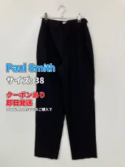 Paul Smith ポールスミス スラックス 38 ブラック レディースのサムネイル