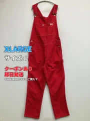 XLARGE エクストララージ サロペット/オーバーオール L レッド フルレングス メンズのサムネイル