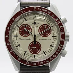 美品 保/箱付 稼働 オメガ スピードマスター ムーンスウォッチ  SO33M101 QZ 白文字盤 メンズ腕時計 2000000 6JWY MTM ABC26132のサムネイル