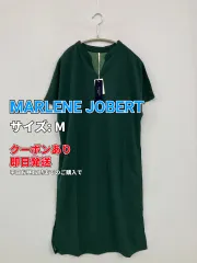 MARLENE JOBERT ワンピース M グリーン 無地 半袖 レディースのサムネイル