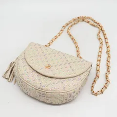 エレガンス ショルダーバッグ 鞄 カバン ブランド イタリア製 レディース マルチカラー ELEGANCE 【中古】のサムネイル