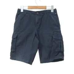 トミーヒルフィガー カーゴパンツ ボトムス カーゴショーツ キッズ 男の子用 164サイズ ネイビー TOMMY HILFIGER 【中古】のサムネイル