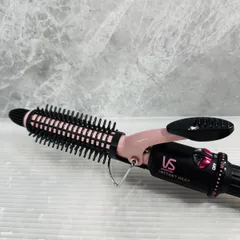 Vidal Sassoon カール ヘアアイロン 19mm ピンク 温度調節機能 ロールブラシ付き VSI-1912/PJのサムネイル